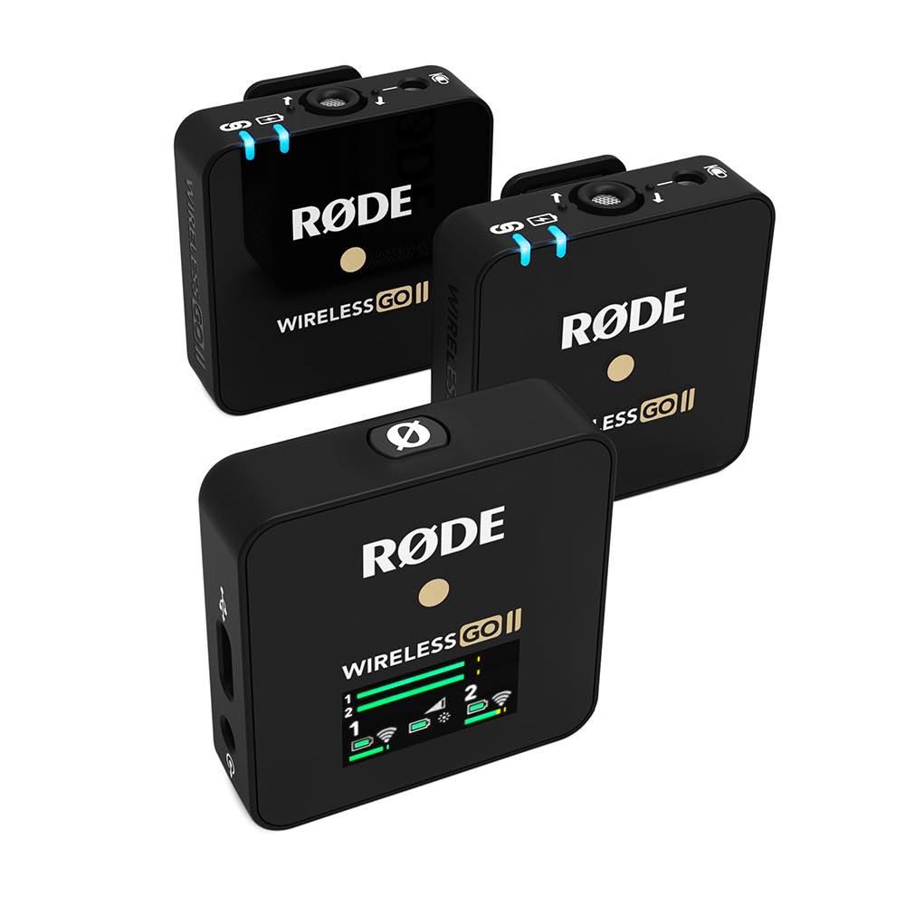 Røde Wireless GO 2 kit pro audio live recording broadcast media production prezzo midi music strumenti musicali
