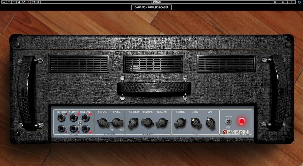 Nembrini Voice DC30 software guitar amp plug-in vox ac30 strumenti musicali