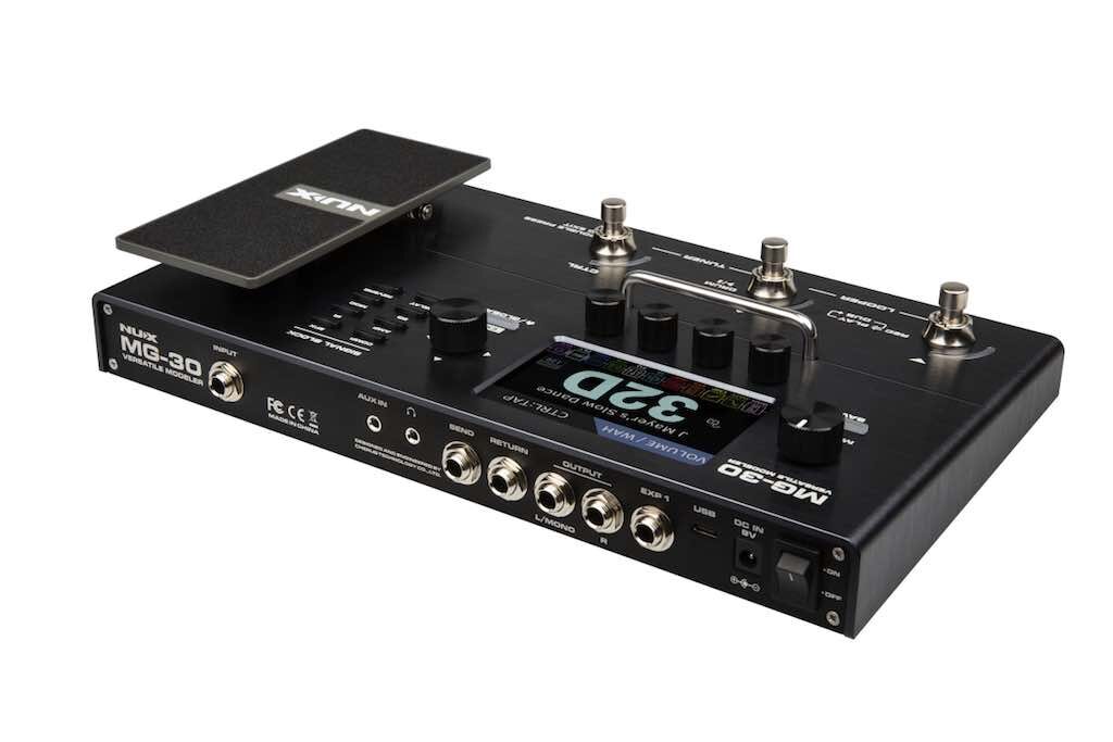 Nux MG30 multieffetto pedaliera basso chitarra guitar fx frenexport strumenti musicali