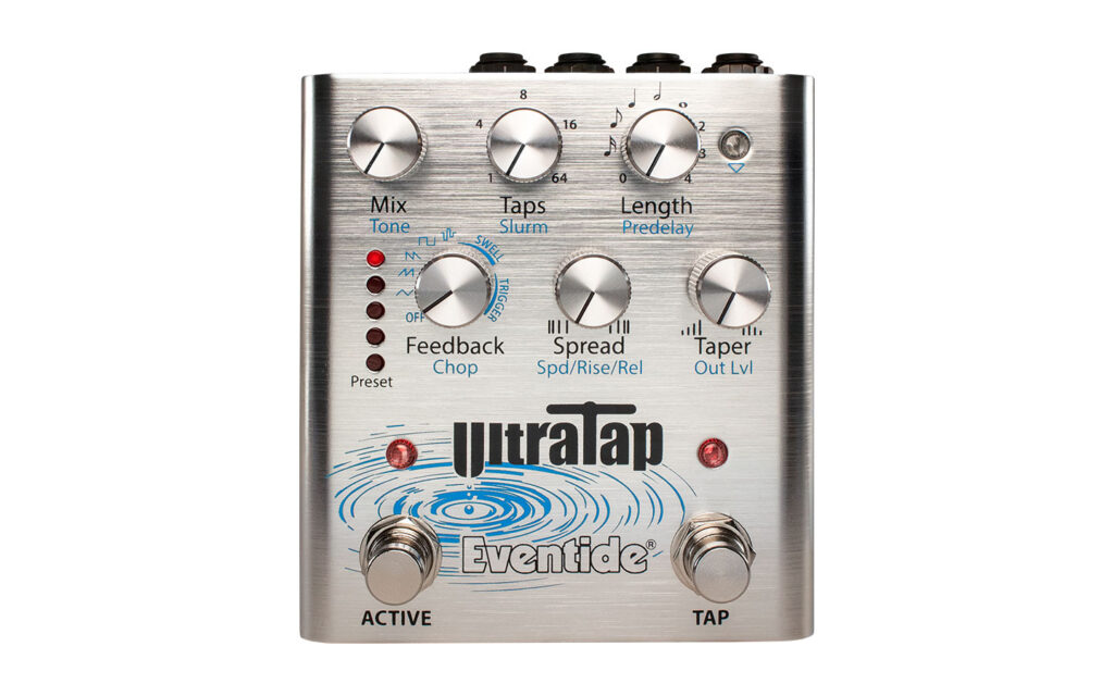 Eventide UltraTap pedale stompbox fx reverb delay guitar chitarra mogar strumentimusicali