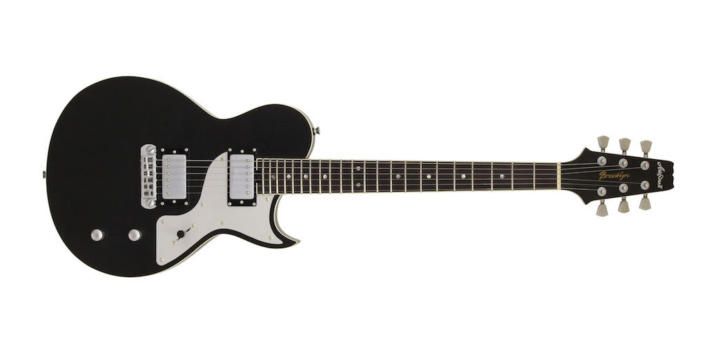 Aria Guitars Hot Rod 718mk2 black Aramini chitarra elettrica strumentimusicali