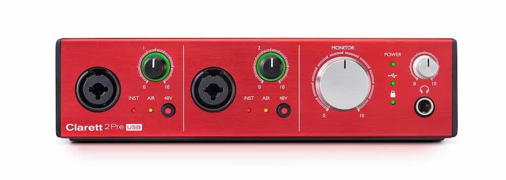 Focusrite Clarett2Pre USB luca pilla test review recensione opinioni strumentimusicali