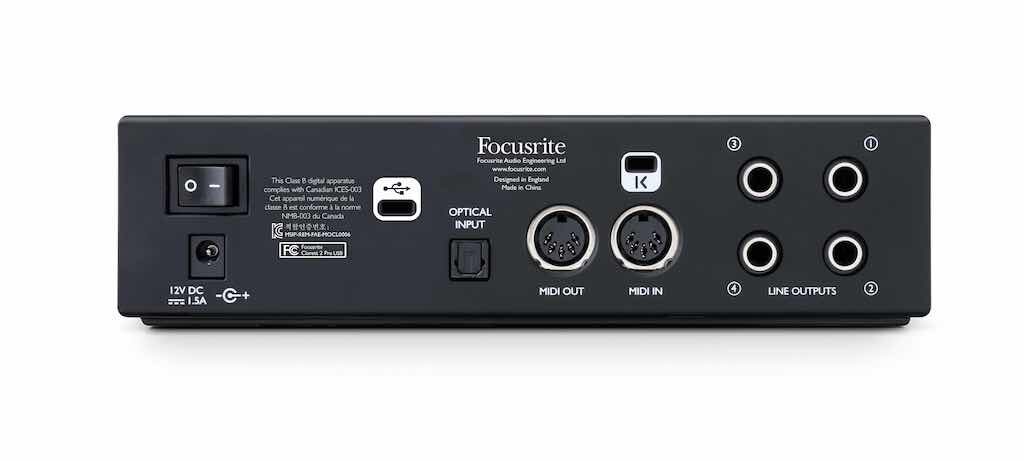 Focusrite Clarett2Pre USB luca pilla test review recensione opinioni strumentimusicali