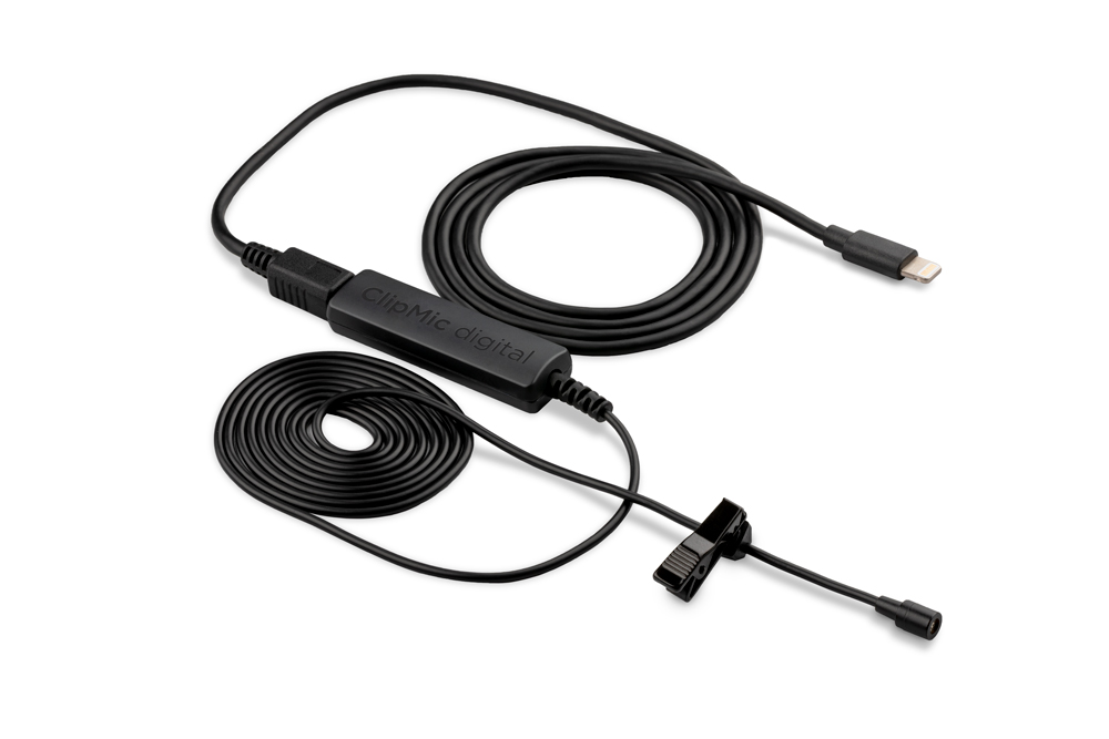 Apogee ClipMic Digital 2 lavalier recording audio video microfono soundwave strumentimusicali