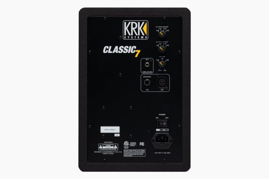 KRK Classic 7 monitor audio speaker home project pro studio mixing recording dj point mpi electronics strumentimusicali