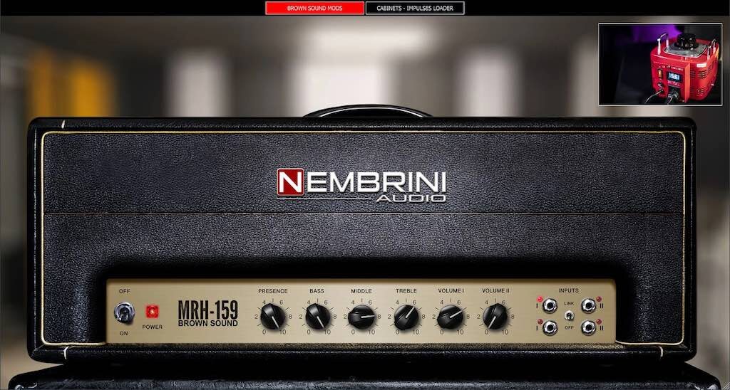 Nembrini Audio MRH-159 ampli van halen evh testata head chitarra guitar fx strumentimusicali virtual rig