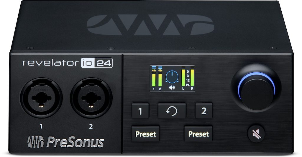 PreSonus Revelator io24 interfaccia audio usb-c home studio mobile midi music strumentimusicali