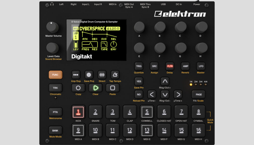 Elektron Digikat recensione review prezzo opinioni Vincenzo Bellanova smstrumentimusicali soundwave