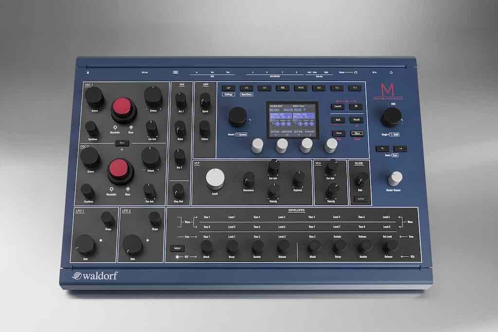 Waldorf M Wave synth wavetable sintetizzatore digital hardware soundwave strumentimusicali
