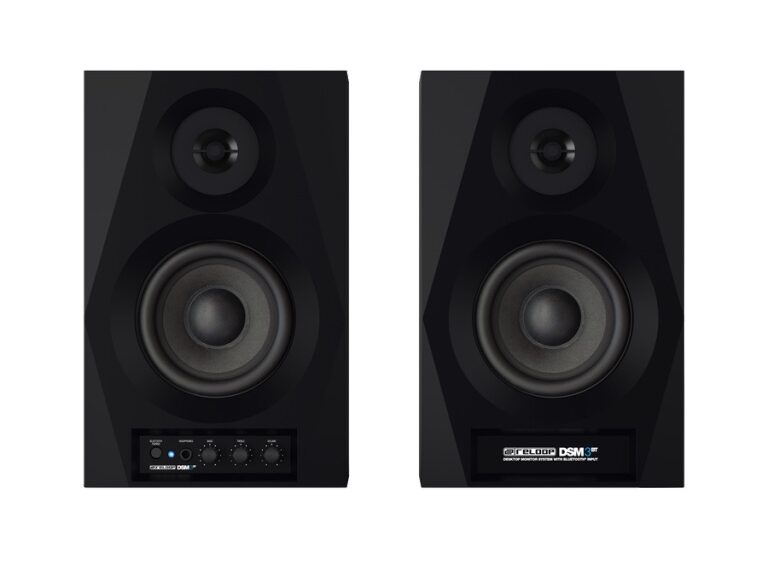 reloop DSM3BT studio monitor home dj producer bluetooth hardware audio soundwave strumentimusicali