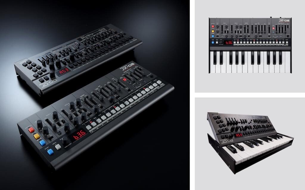 Roland JD-08 JX-08 synth sintetizzatore hardware botique tastiera keyboard eurorack strumentimusicali