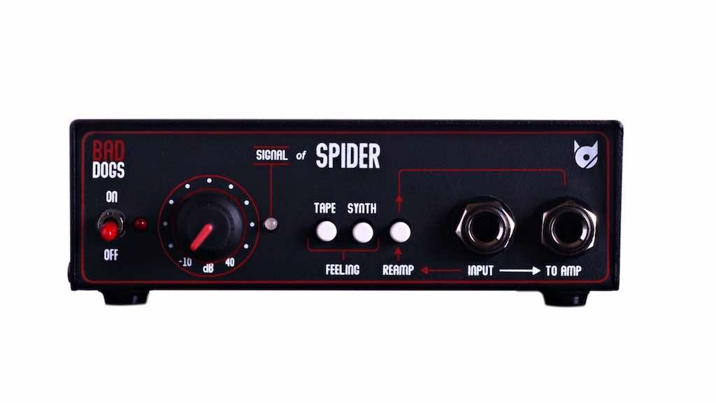 Bad Dogs Spider preamp reamp di box recording studio home project recensione review test andrea scansani strumentimusicali