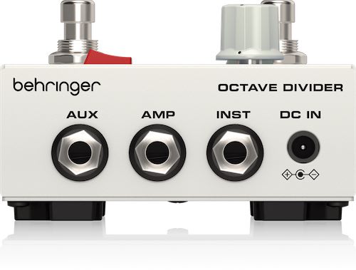 behringer Octave Divider octaver pedale chitarra hardware fx strumentimusicali