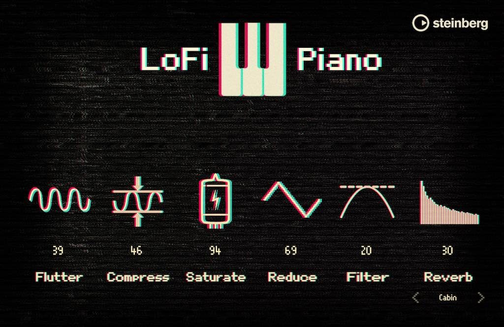 Steinberg LoFi Piano virtual instrument producer strumentimusicali
