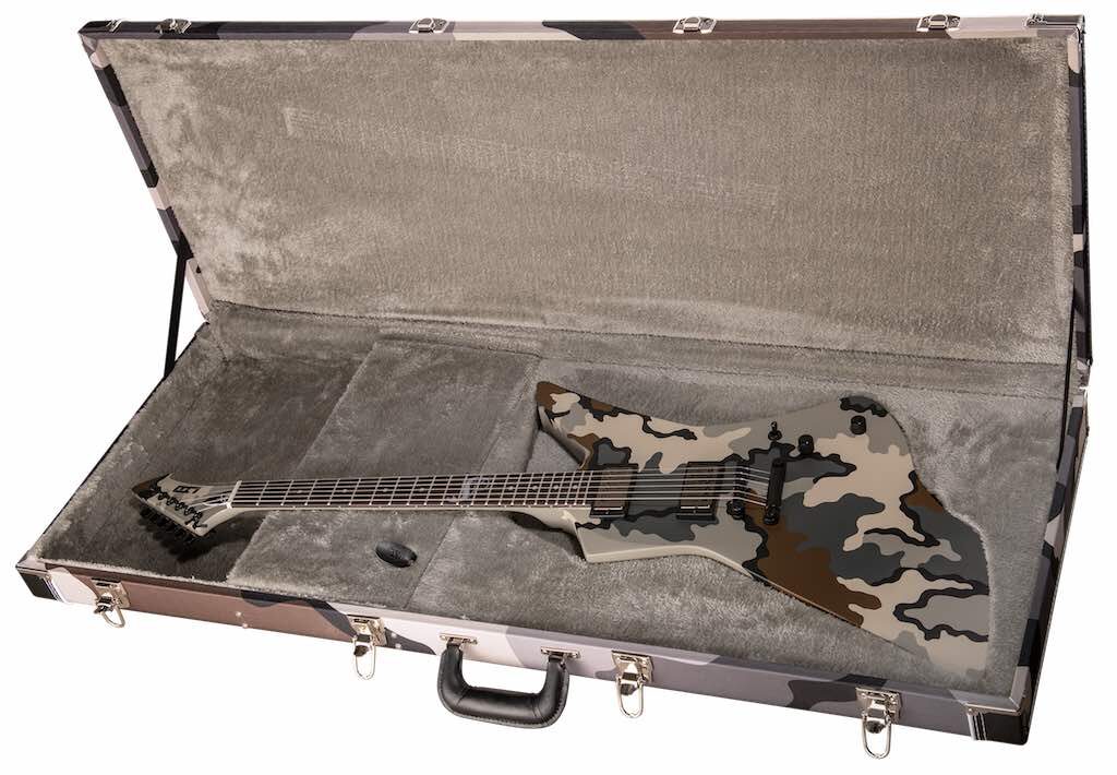 ESP Snakebite Camo chitarra elettrica signature artist james hetfield metallica strumentimusicali