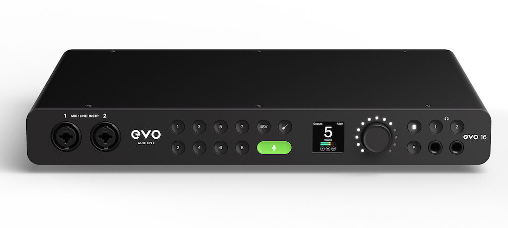 Audient EVO 16 interfaccia audio recording home studio leading tech strumentimusicali