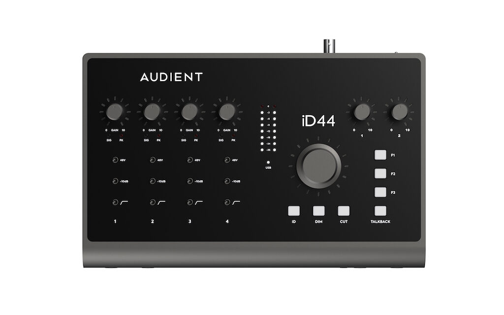 Audient iD44 mk2 recording studio home project leading technologies strumentimusicali
