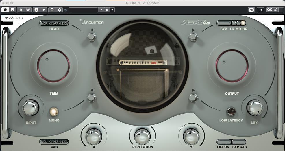acustica audio aero ampli cabinet virtuale recensione test review frank caruso strumenetimusicali