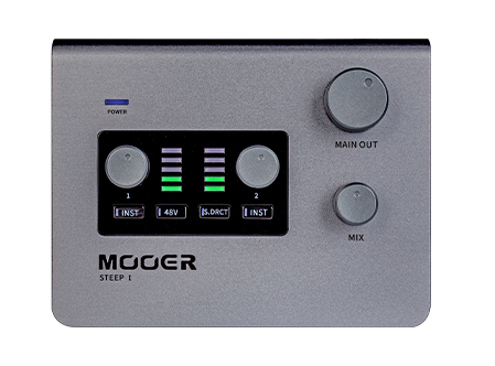 Mooer Steep interfaccia audio home studio recording mobile producer backline strumentimusicali