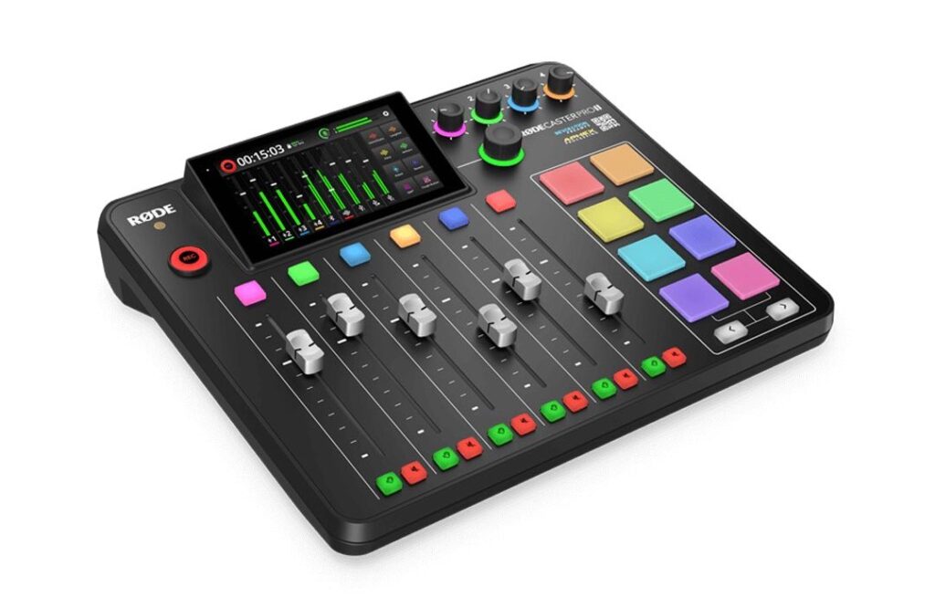 Røde Rødecaster Pro 2 streaming broadcast hardware digital midimusic strumentimusicali