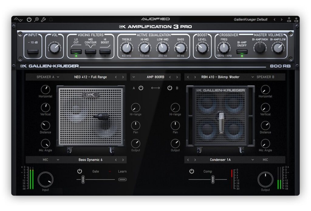 Audified GK Amplification 3 Pro ampli virtuale basso amplificatore recensione review test frank caruso strumentimusicali