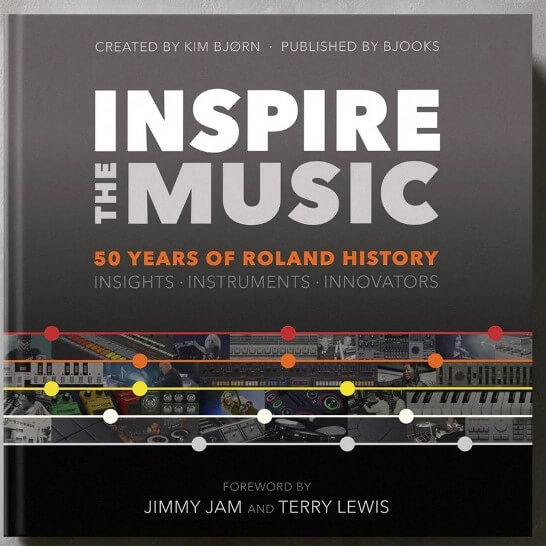 Inspire the music 50 years of roland hystory bjooks roland book review opinion price review luca pilla smstrumentimusicali