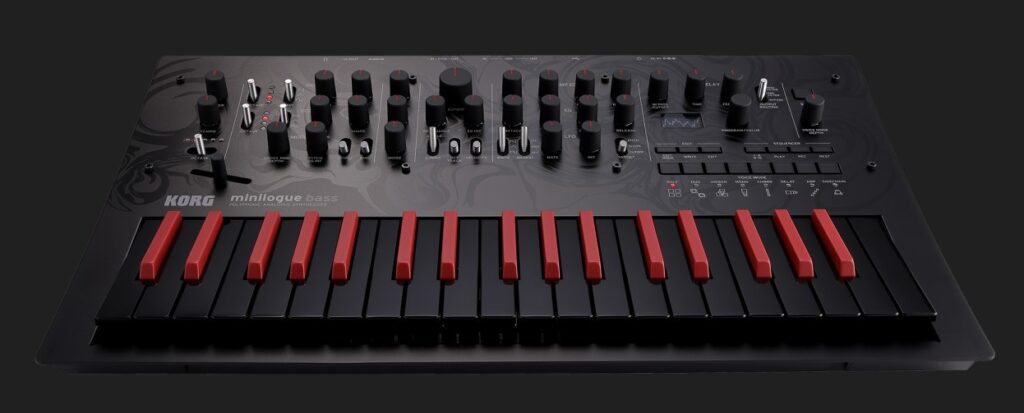 korg minlilogue bass limited edition news hardware strumenti musicali