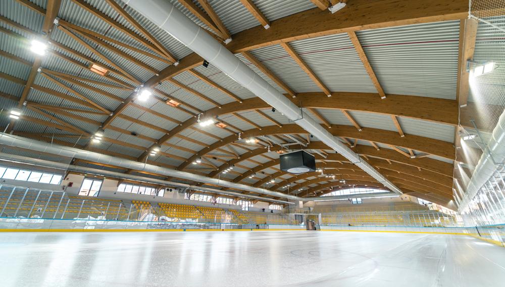 RCF news palaghiaccio di Varese Olimpiadi di Milano Cortina 2026 installazione audio strumenti musicali