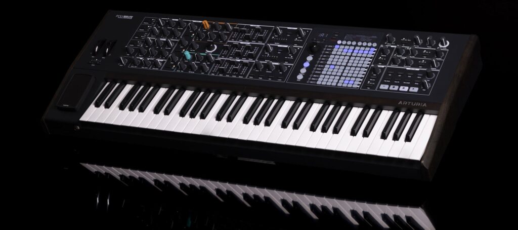 arturia polybrute noir edition limited edition synth morphing midiware strumenti musicali