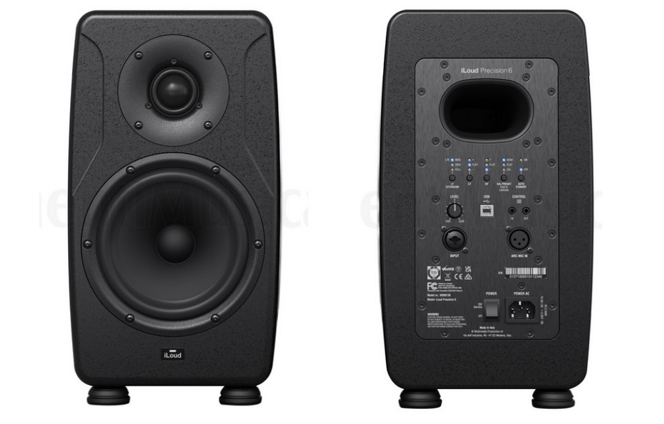 IK Multimedia iLoud Precision 6 speaker monitor audio studio review recensione Andrea Scansani. smstrumentimusicali.it