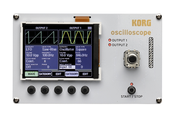 Korg NuTekt NTS-2 kit DIY oscilloscopio a quattro ingressi, generatore di forme d'onda, analizzatore di spettro, sintonizzatore news algam eko smstrumentimusicali.it