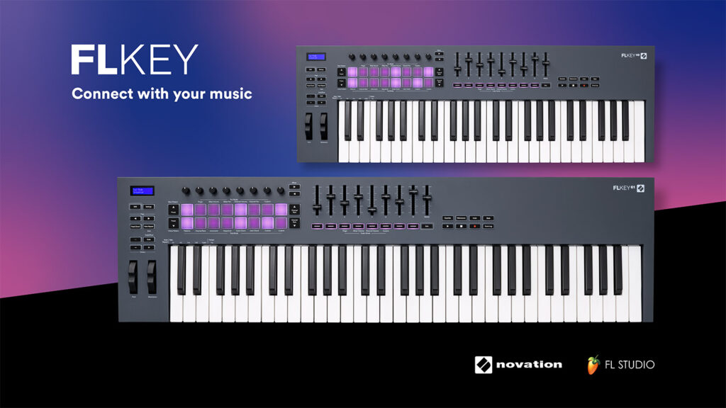 Novation FLkey 49 FLkey61 midi controller hardware FL Studio news midiware smstrumentimusicali.it