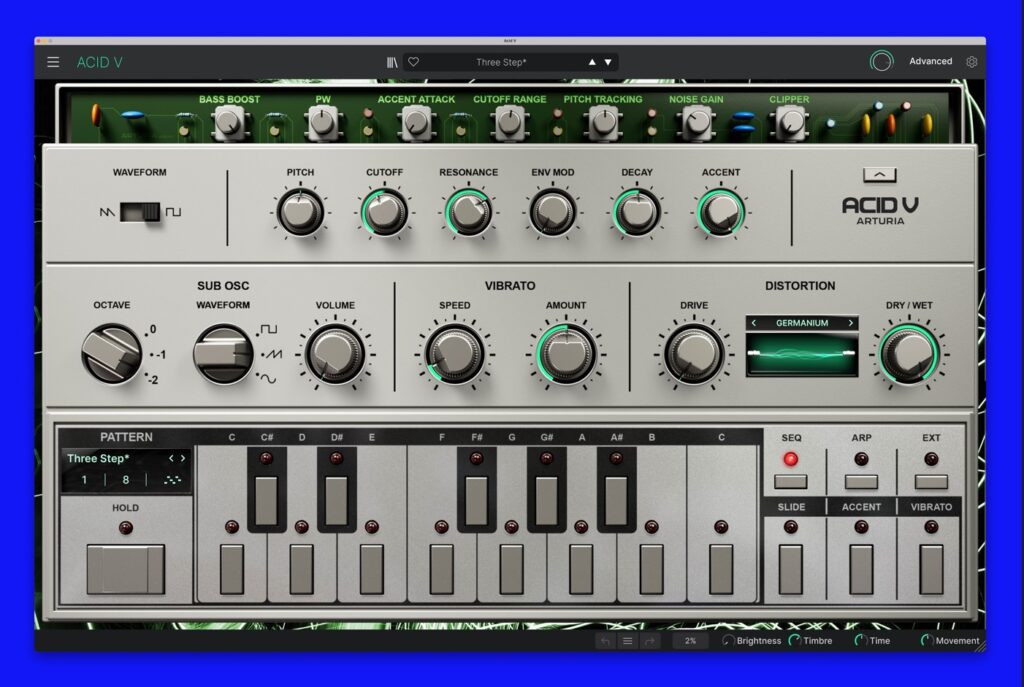 arturia acid v plug-in tb-303 acid house seminal bass sound news midiware smstrumentimusicali.it