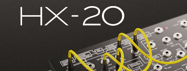 uvi hx-20 software semi-modular analog synth virtual korg ms-20 emulator news smstrumentimusicali.it