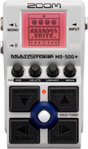 zoom ms plus series multistomp plus pedali effetti chitarra ms-50g+ ms-200d+ ms-70cdr+ handy guitar lab app news mogar smstrumentimusicali