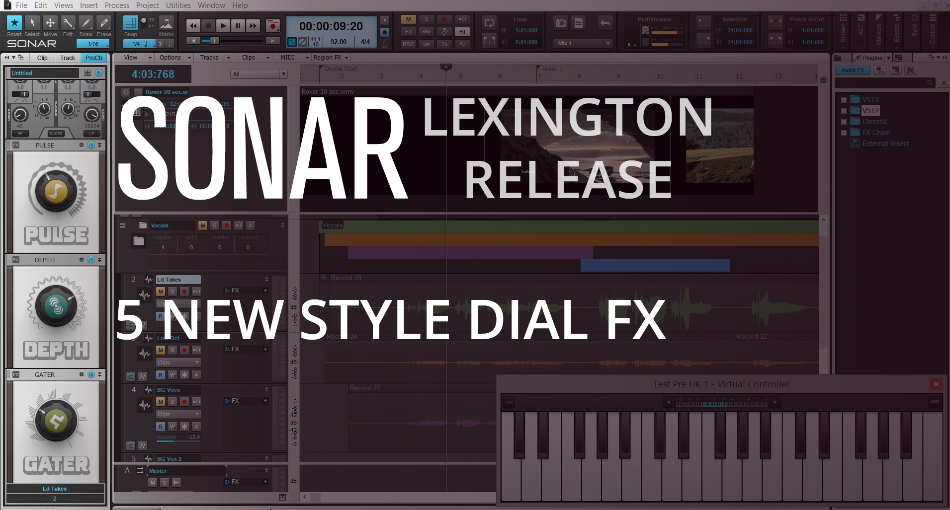 Cakewalk Sonar Lexington Update - SMstrumentimusicali