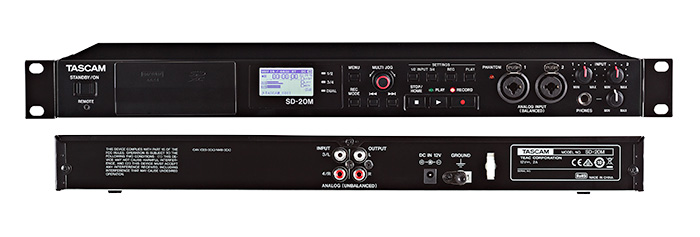 TASCAM SD-20M サウンドレコーダー - www.perchtenlauf.at