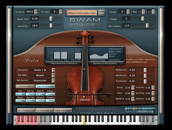 The Violin, nuovo virtual instrument di Sample Modeling ...