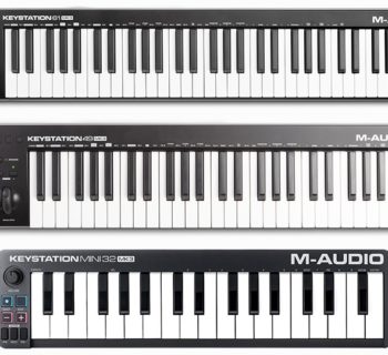 M-Audio Keystation controller MIDI mute