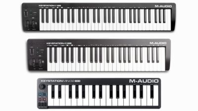 M-Audio Keystation controller MIDI mute