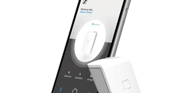 Sennheiser Memory Mic microfono mobile video app smartphone tablet USB