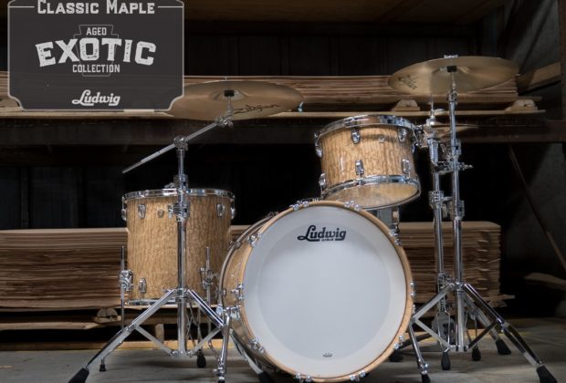 Ludwig Classic Maple Aged Exotic drums batteria kit