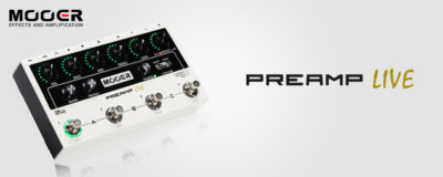 Mooer Preamp Live guitar chitarra fx pedaliera pedale