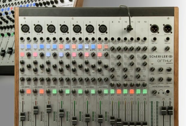 Schertler Prime 13 mixer analog hardware live studio sound audio