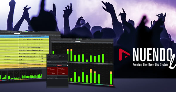 Steinberg Nuendo Live 2 software DAW record