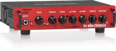 Tc Electronic BQ500 thrust bass amp head testata
