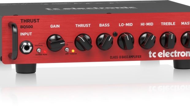 Tc Electronic BQ500 thrust bass amp head testata