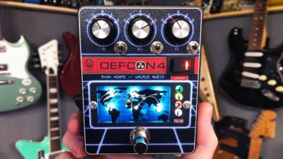 Walrus Defcon4 pedale stomp pre eq boost chitarra guitar