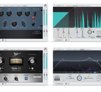 Apogee FX Rack plug-in audio daw fx comp eq vintage modern software