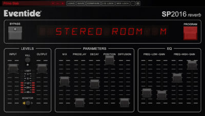Eventide SP2016 plug-in audio reverb virtual